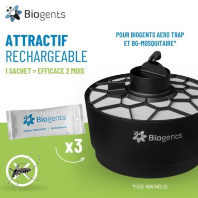 Recharge BG-Sweetscent pour piège à moustiques pack 6 mois