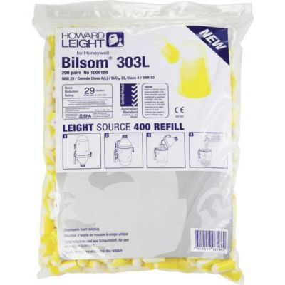 Recharge de 200 paires bouchons antibruit Bilsom 303 - 33dB - Taille L-1006186