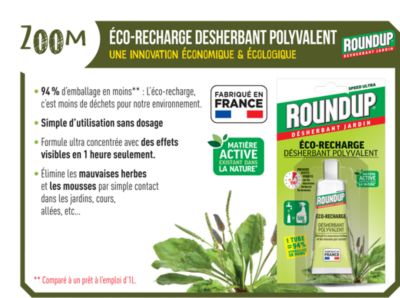 Recharge écologique désherbant 23ml Poly format compact