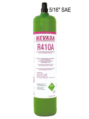 RECHARGE GAZ R410a  800g - 1000ml  valve 516