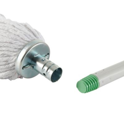 Recharge pour balai-serpillère à franges blanc l.13 cm