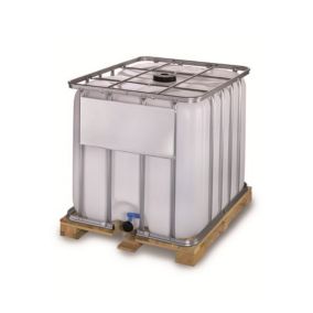 Récupérateur d'eau de pluie 1000 L Fitt coloris blanc transparent L.120 x l.100 x H.115,7 cm
