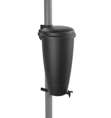 Récupérateur d'eau de pluie 35 L Elho coloris noir Ø.37,9 x H.73,5 cm