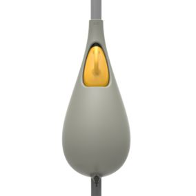 Récupérateur d'eau de pluie 70L Elho coloris ocre Ø.48 x H.114,5 cm