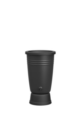 Récupérateur d'eau de pluie Elho 110L noir