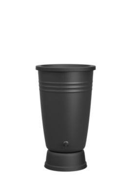 Récupérateur d'eau de pluie Elho 200L noir