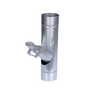 Récupérateur d'eau galva Ø100 mm