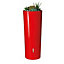 Récupérateur d'eau Garantia Color tomato 350L + bac à plantes