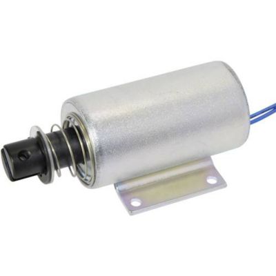RED MAGNETICS ITS-LZ-3263-Z-24VDC Aimant de levage cylindrique à traction 24 V DC 30 N allumage 59 N final