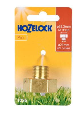 Réducteur 33mm femelle 21mm male Hozelock