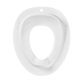 Reducteur Abattant WC GoodHome Yalu blanc