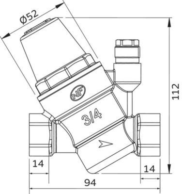 Réducteur de pression multi-raccordement 3/4 Somatherm for you