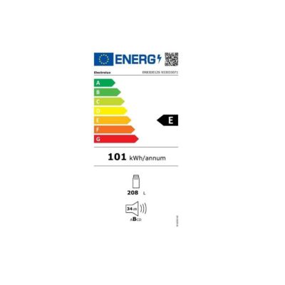 Refrigérateur 1 porte intégrable à glissières 208l Electrolux ERB3DE12S