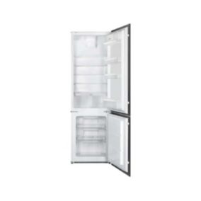 Refrigerateur combine encastrable  C41721E  smeg brasse congélateur en bas 269 L