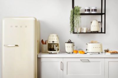 Réfrigérateur congélateur à poser ouverture droite Smeg FAB28RCR5 244L / 26L crème