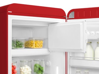 Réfrigérateur congélateur à poser ouverture droite Smeg FAB28RRD5 244L / 26L rouge