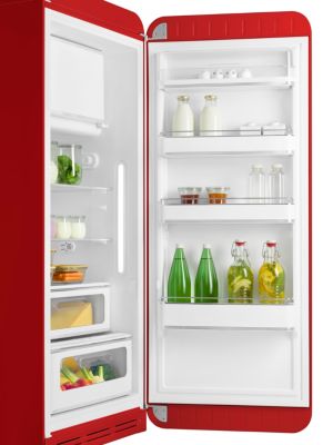 Réfrigérateur congélateur à poser ouverture droite Smeg FAB28RRD5 244L / 26L rouge
