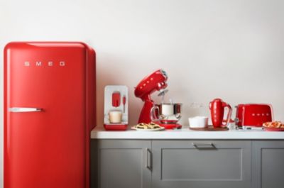 Réfrigérateur congélateur à poser ouverture droite Smeg FAB28RRD5 244L / 26L rouge