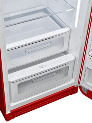 Réfrigérateur congélateur à poser ouverture droite Smeg FAB28RRD5 244L / 26L rouge