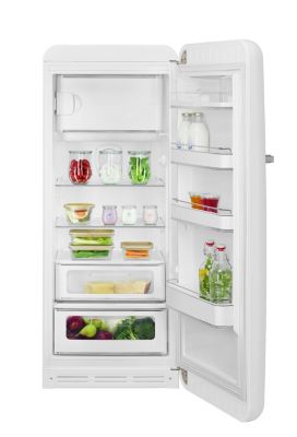 Réfrigérateur congélateur à poser ouverture droite Smeg FAB28RWH5 244L / 26L blanc