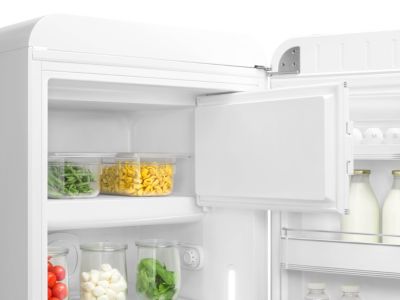 Réfrigérateur congélateur à poser ouverture droite Smeg FAB28RWH5 244L / 26L blanc
