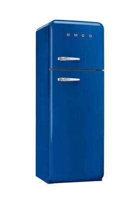 Réfrigérateur congélateur à poser ouverture droite Smeg FAB30RBE5 222L / 72L bleu