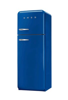 Réfrigérateur congélateur à poser ouverture droite Smeg FAB30RBE5 222L / 72L bleu