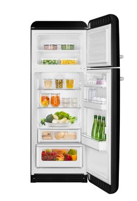 Réfrigérateur congélateur à poser ouverture droite Smeg FAB30RBL5 222L / 72L noir