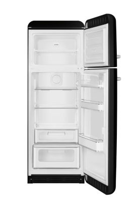 Réfrigérateur congélateur à poser ouverture droite Smeg FAB30RBL5 222L / 72L noir