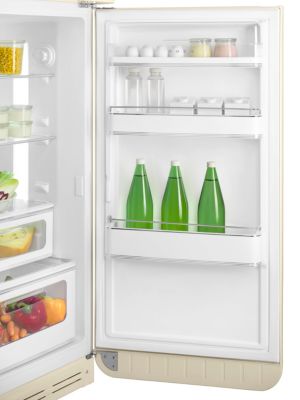 Réfrigérateur congélateur à poser ouverture droite Smeg FAB30RCR5 222L / 72L crème