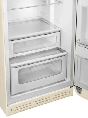 Réfrigérateur congélateur à poser ouverture droite Smeg FAB30RCR5 222L / 72L crème