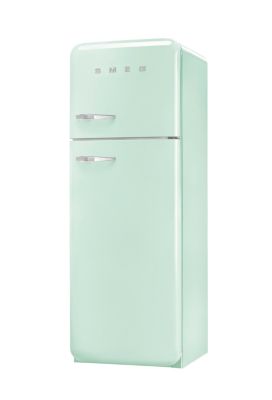 Réfrigérateur congélateur à poser ouverture droite Smeg FAB30RPG5 222L / 72L vert d'eau