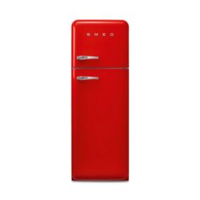 Réfrigérateur congélateur à poser ouverture droite Smeg FAB30RRD5 222L / 72L rouge