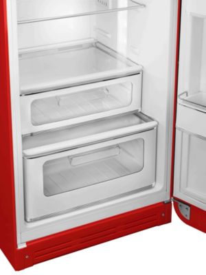 Réfrigérateur congélateur à poser ouverture droite Smeg FAB30RRD5 222L / 72L rouge