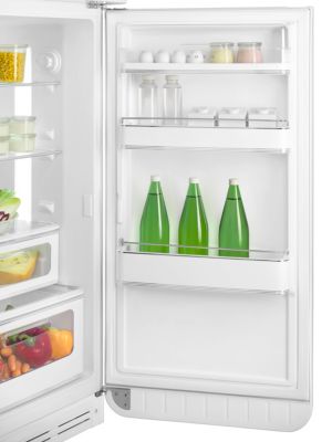 Réfrigérateur congélateur à poser ouverture droite Smeg FAB30RWH5 234L / 97L blanc