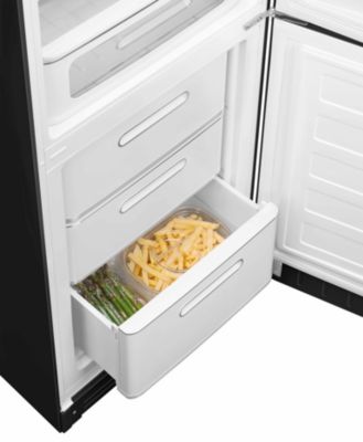 Réfrigérateur congélateur à poser ouverture droite Smeg FAB32RBL5 234L / 97L noir