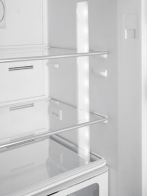 Réfrigérateur congélateur à poser ouverture droite Smeg FAB32RCR5 234L / 97L crème