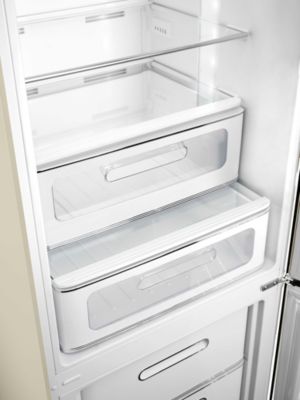 Réfrigérateur congélateur à poser ouverture droite Smeg FAB32RCR5 234L / 97L crème