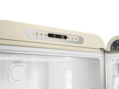Réfrigérateur congélateur à poser ouverture droite Smeg FAB32RCR5 234L / 97L crème