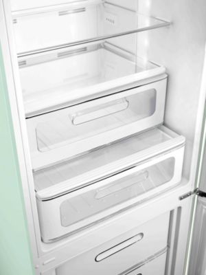 Réfrigérateur congélateur à poser ouverture droite Smeg FAB32RPG5 234L / 97L vert d'eau