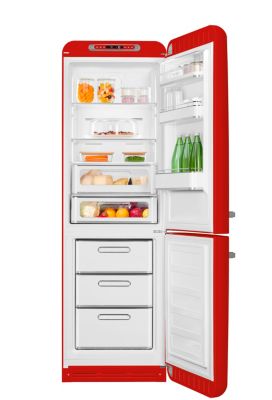 Réfrigérateur congélateur à poser ouverture droite Smeg FAB32RRD5 234L / 97L rouge