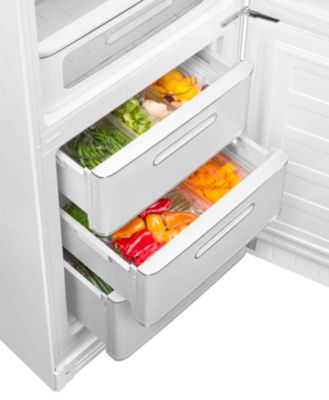 Réfrigérateur congélateur à poser ouverture droite Smeg FAB32RWH5 244L / 26L blanc