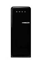 Réfrigérateur congélateur à poser ouverture gauche Smeg FAB28LBL5 244L / 26L noir