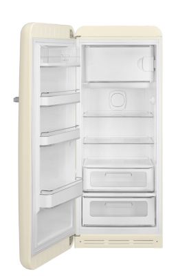 Réfrigérateur congélateur à poser ouverture gauche Smeg FAB28LCR5 244L / 26L crème