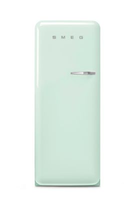 Réfrigérateur congélateur à poser ouverture gauche Smeg FAB28LPG5 244L / 26L vert d'eau