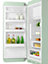 Réfrigérateur congélateur à poser ouverture gauche Smeg FAB28LPG5 244L / 26L vert d'eau