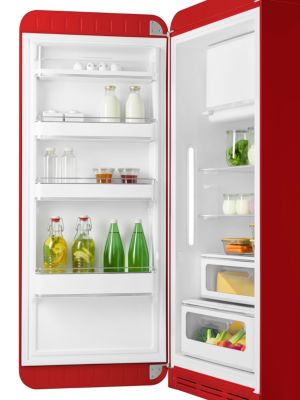Réfrigérateur congélateur à poser ouverture gauche Smeg FAB28LRD5 244L / 26L rouge