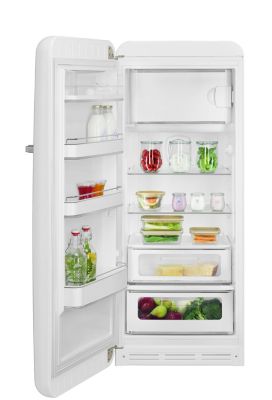 Réfrigérateur congélateur à poser ouverture gauche Smeg FAB28LWH5 244L / 26L blanc