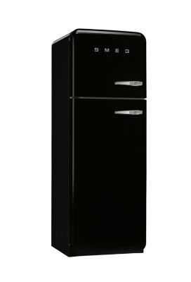 Réfrigérateur congélateur à poser ouverture gauche Smeg FAB30LBL5 222L / 72L noir