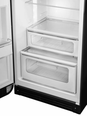 Réfrigérateur congélateur à poser ouverture gauche Smeg FAB30LBL5 222L / 72L noir
